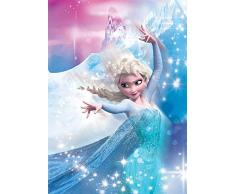Komar - Dipinto murale Disney Frozen 2 Elsa per cameretta dei Bambini, Stampa Artistica Senza Cornice Disponibile in 3 Misure, Multicolore, WB075-50x70