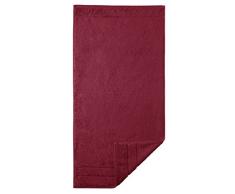 Egeria Prestige Supima - Asciugamano, Colore Rosso Ciliegia, Rosso, Telo Bagno (75 x 160 cm)
