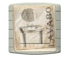 DKO interrupteur Interruttore Va e vieni doppio decorato: lavabo