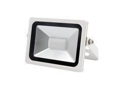 Imperia 6012154 Faro LED da Esterno 10 W, Bianco Lucido, 11.6 x 4 x 14.2 cm
