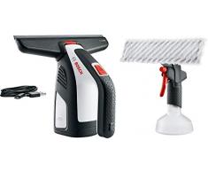 Bosch Lavavetri Elettrico a Batteria GlassVAC Solo Plus (per finestre, piastrelle, specchi e piatti doccia; autonomia: per circa 35 finestre, confezione in cartone)
