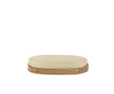 Ridder Sassy - Portasapone in poliresina, Colore: Beige 13 x 9,3 x 2,3 cm
