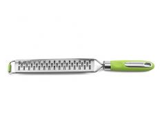 Weis Gourmet grattugia ultra Sharp julienne, in acciaio INOX, colore: Argento/verde, 37.5Â x 4Â x 2Â cm