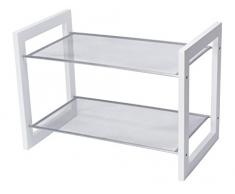 Duraline 1180657 Scarpiera, Colore: Bianco