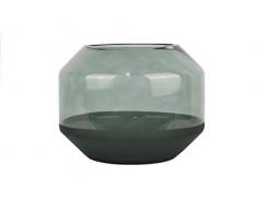 pt, Living PT3400GR Vaso, Vetro, Bianco, D 20 cm