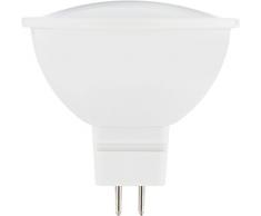 Mueller della luce LED riflettore lampada GU5.3Â Essentials, 5Â W, 320Â Lumen, MR16, Plastica, 5Â W, Bianco, 4.5Â x 4.5Â x 5Â cm