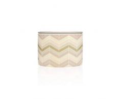 Candela profumata con 2 stoppini, supporto in ceramica, Assam & White Cedar â Fired Earth, bianco, taglia unica