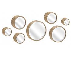 Imax Covington specchi da Parete, Oro, Set di 7
