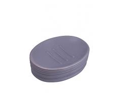 Wink design, Louiseville, Portasapone, Ceramica, Grigio, 12x9x4 cm