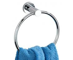 Wenko 19351100 - Anello Porta Asciugamani da Parete, Valente