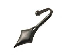 Speedy Prodotti, ganci fermatenda PK2 a forma di diamante, nero