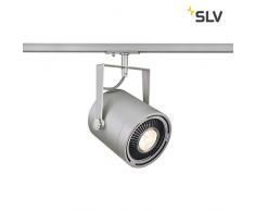 SLV, Faretto LED per illuminazione su binario, incl. adattatore monopolare, GU10