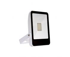 Imperia 6010723 Faro LED da Esterno 20 W, Bianco Lucido, 18 x 2.6 x 13.6 cm