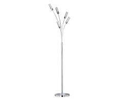 WOFI, Lampada a piantana a 5 luci, 5.0 Watt, 430 lumen, plastica