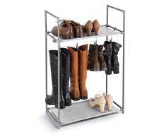 Domopak Living Scarpiera portastivali, Grigio, 59x29x84 cm