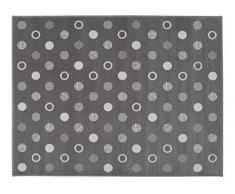 Aratextil punti Tappeto Bambini, acrilico, grigio, 140Â x 200Â cm