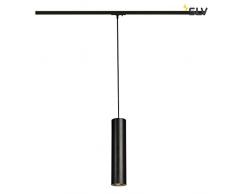 SLV 1-fasi Enola B lampadario PD-1, GU10, con adattatore incluso, Nero 143960
