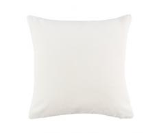 Filocolore fdc231Â Custodia di Cuscino, Velluto, EcrÃ¹, 21Â x 21Â x 2Â cm