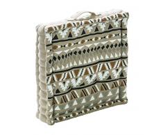 Deco&Co Materasso da Pavimento, Cotone, Taglia Unica