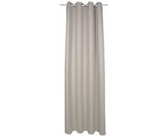 Home fashion Tenda ad Occhielli, Tessuto, Naturale, 245 x 135 cm