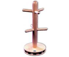 & T G, 6 Ganci, in Legno di faggio Certificato FSC, Metro-Albero Porta-Tazze