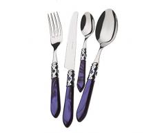 Casa Bugatti ALC1G-04208 Aladdin Gold Manico Argento, Cucchiaio da CaffÃ¨