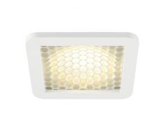 SLV, Lampada da incasso a soffitto, forma quadrata, 800 lumen, 3000 kelvin