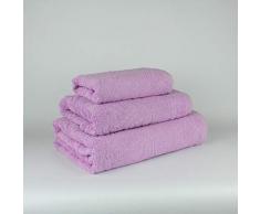 Natural History Gifts Set Telo Bagno 3 Pz. 400 G Malva 30 x 50 cm + 50 x 100 cm + 100 x 150 cm