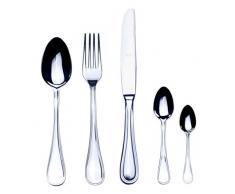 Mepra Boheme Servizio Moka, 30 Pezzi, Acciaio Inossidabile 18/10