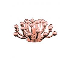 SP Light and Design Diva Parete 2 B, Struttura Cromo, Vetro Grigio Lampada 4 W