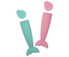 SunnyLIFE S0EICSME Stampi per Bastoncini di Ghiaccio, Silicone