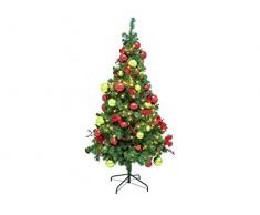 Europalms 8350029A Albero di Natale Decorato, 180 cm, Multicolore, Taglia Unica