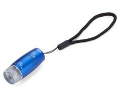 TROIKA USB LIGHT  TOR80/BL  Lampada tascabile  luce bianca  funzione luce lampeggiante  ricaricabile tramite USB  alluminio/ABS  anodizzato  blu  TROIKA-originale