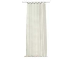 Home Fashion Voile 48441-810 Tenda con Passanti 245x140 cm Tinta Unita