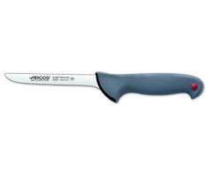 Arcos Serie Colour Proof - Coltello Disosso - Lama Acciaio Inossidabile Nitrum 130 mm - Manico Polipropilene Coperto da Elastomer Colore Nero