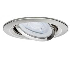 Paulmann 936.07 faretto di illuminazione Metallico Recessed lighting spot Adatto per uso interno GU10 7 W A+