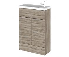Hudson Reed - Mobiletto da Bagno, 600 mm, Compatto