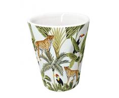 NERTHUS FIH 506 Tazza di Porcellana per Espresso in Colore Jungle