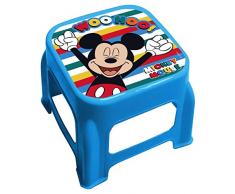 Star Licensing 50278 Disney Michey Sgabello, Multicolore, 24.5 x 24.5 x 20 cm