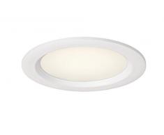 Lucide 22957/12/31Â A, Spot in alluminio, 12Â W, alogeno, bianco, diametro 10,8Â x 5Â cm