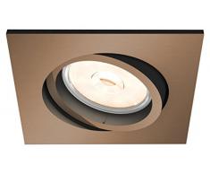 Philips myLiving DONEGAL copper/brass LED Recessed spot light