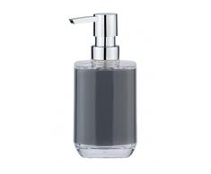Wenko 23601100 - Dispenser di Sapone Masone, capacitÃ : 0, 33 l, polistirene, 8 x 16, 5 x 7, 5 cm, Colore: Grigio