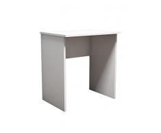 Homemania Scrivania EKO, Legno, Bianco, 70x50x75 cm