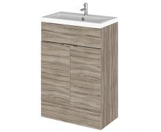 Hudson Reed Driftwood - Mobiletto da Bagno, 600 mm