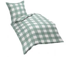 Fleuresse Riva 143389Â FB. 12Â Biancheria da Letto in Tessuto fine, Cotone, 200Â x 200Â x 0,5Â cm, Aqua