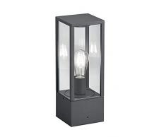 Trio Leuchten Garonne - Lampada da parete per esterni, Alluminio pressofuso., antracite., 60 watt