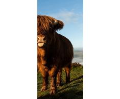 ID PeelitStickit-084 60 x 130 cm, Altezza: Mucca, di Alta qualità , Vinile Adesivo da Parete, Motivo: Animali