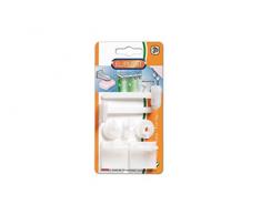 Eliplast Bagno Kit Viti per Asse Wc, Bianco, 9.5x4x17 cm