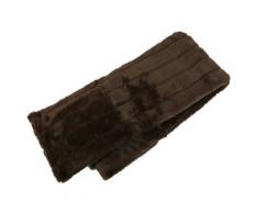 Mood Collection Pelliccia Plaid, 140 x 180 cm, Marrone, Taglia Unica