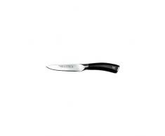 Equilibrium by Rockingham Forge rf-1520Â coltello spelucchino, acciaio inossidabile, nero
